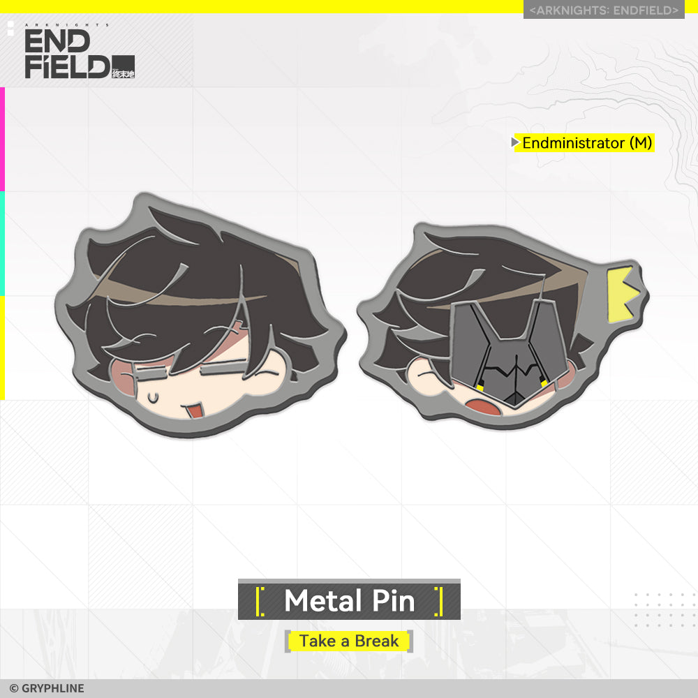 アークナイツ：エンドフィールド · ピンバッジ - ひと休み – GRYPHLINE