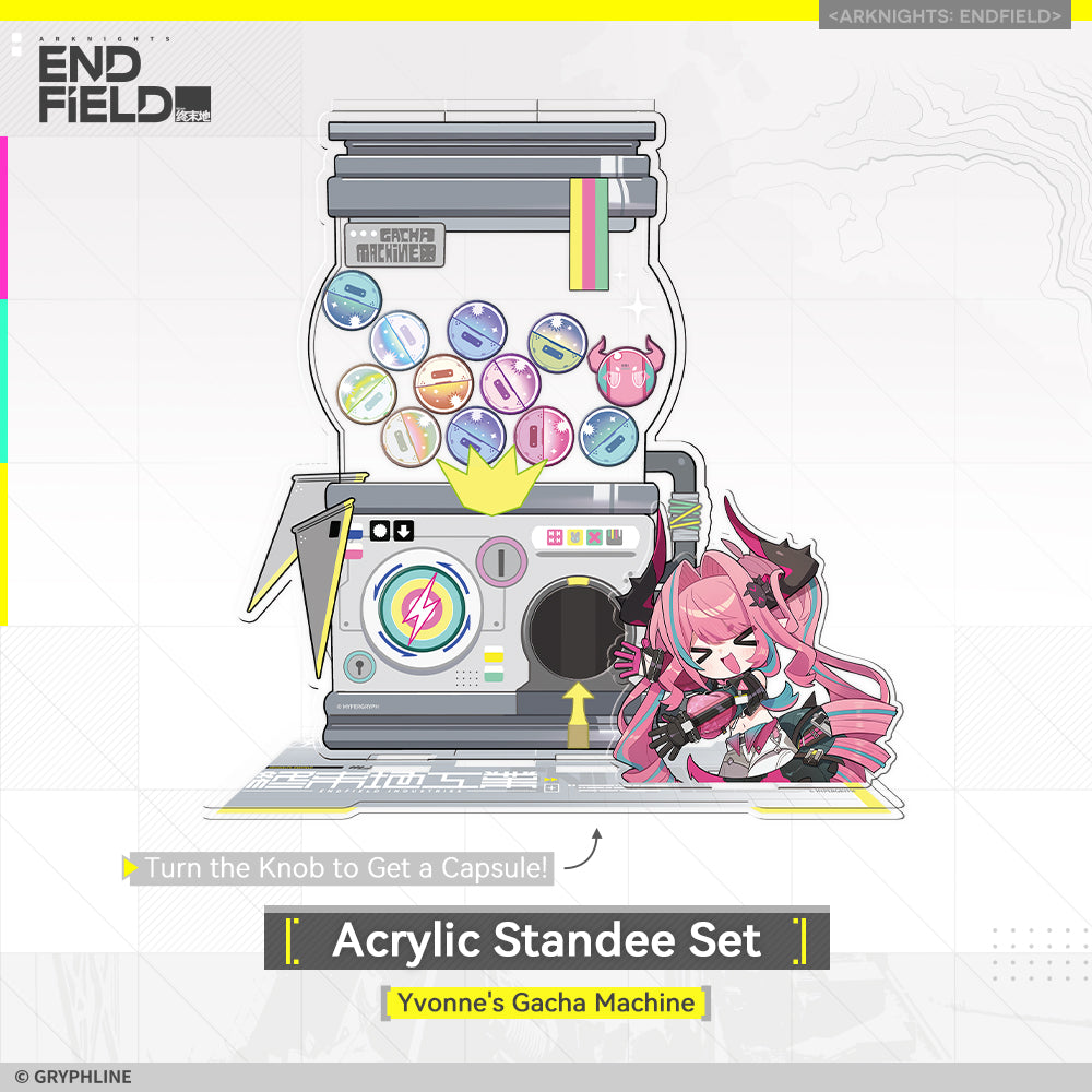 Arknights: Endfield · Acrylic Standee Set - Yvonne's Gacha Machine