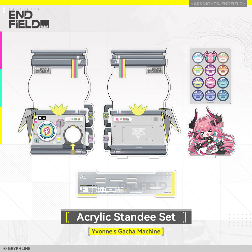 Arknights: Endfield · Acrylic Standee Set - Yvonne's Gacha Machine