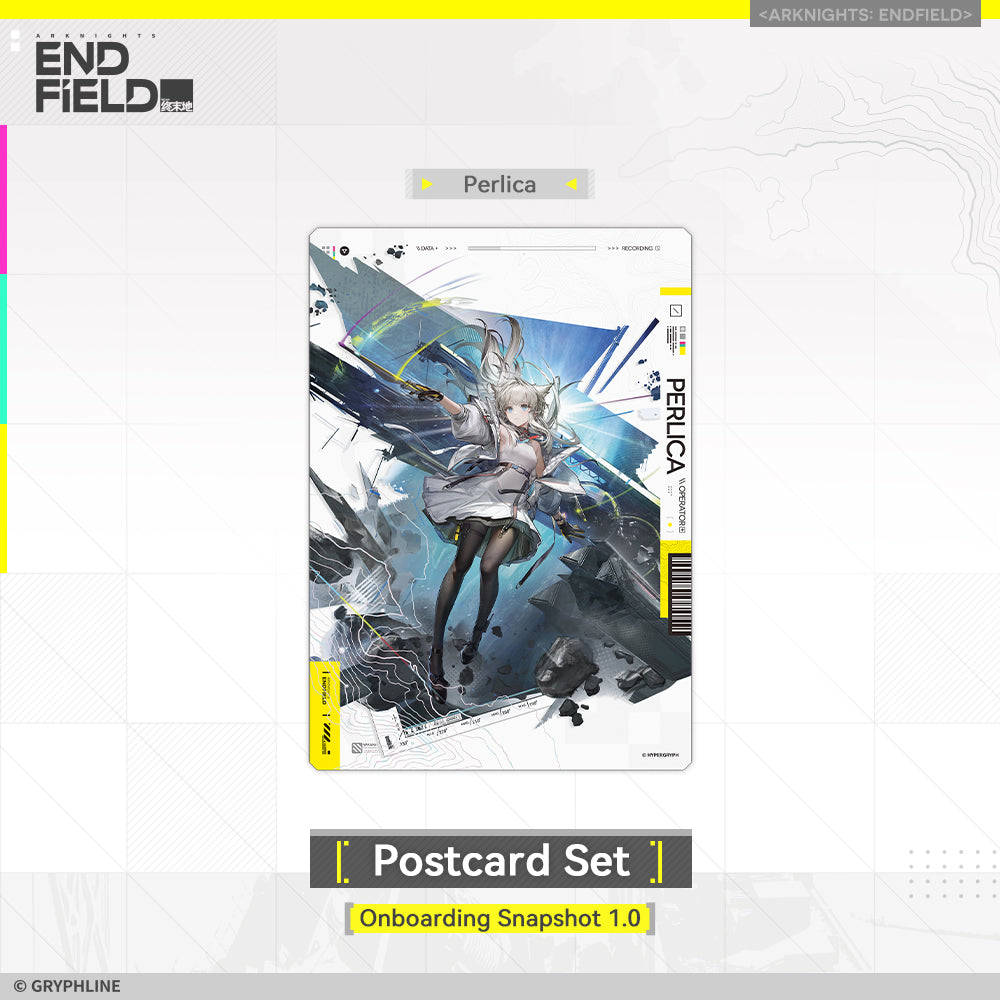 アークナイツ：エンドフィールド · ポストカードセット - 入職写真1.0