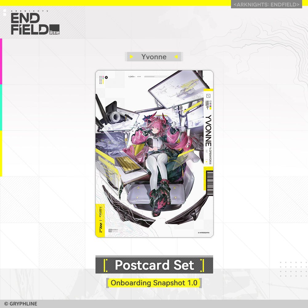 アークナイツ：エンドフィールド · ポストカードセット - 入職写真1.0