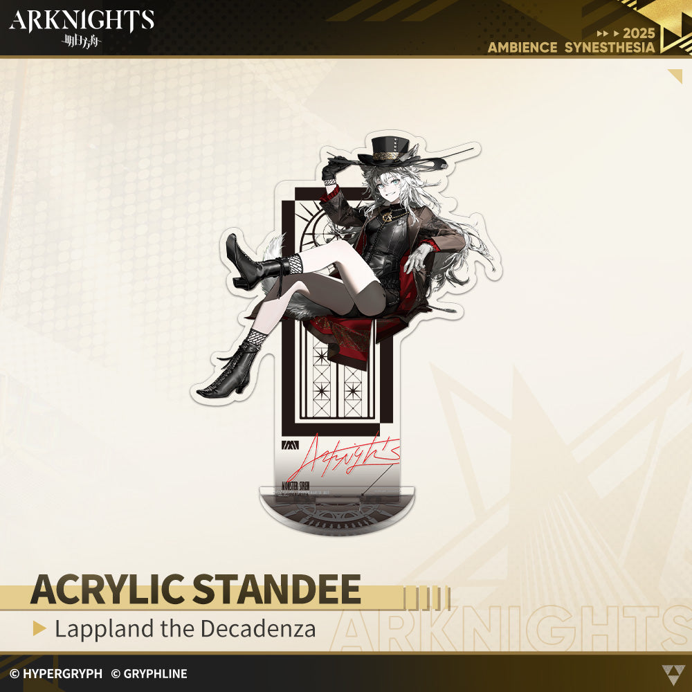アークナイツ · アクリルスタンド - 霧色の到来 – GRYPHLINE STORE