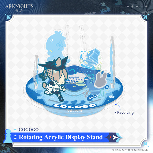 Arknights · Rotating Acrylic Display Stand - GOGOGO