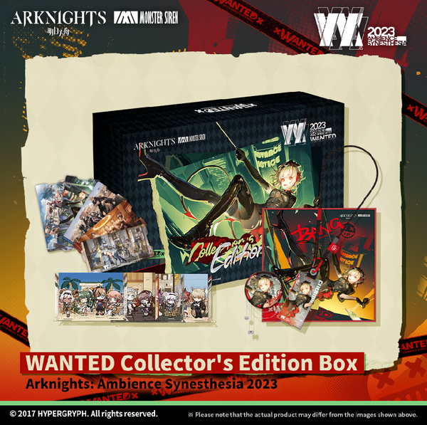 アークナイツ · 音律聯覚2023・WANTEDプレミアムギフトボックス アークナイツ · 音律聯覚2023・WANTEDプレミアムギフトボックス