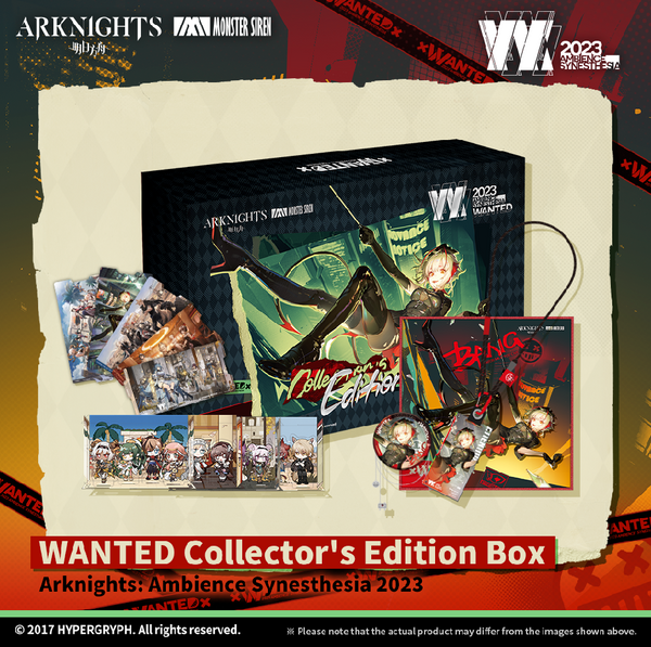 Arknights · Ambience Synesthesia 2023 WANTED Collector's Edition Box