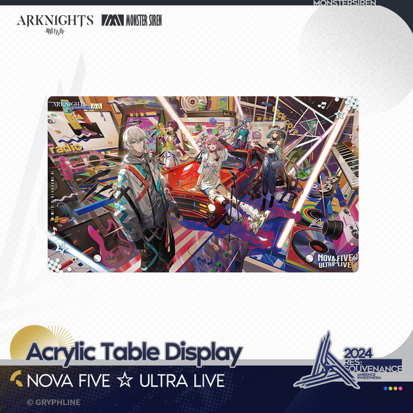 アークナイツ · アクリルパネル - NOVA FIVE ☆ ULTRA LIVE