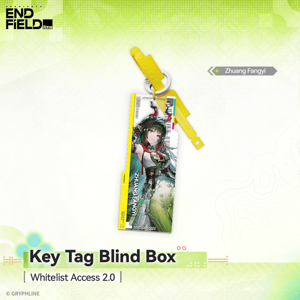 Arknights: Endfield - Key Tag Blind Box - Whitelist Access 2.0