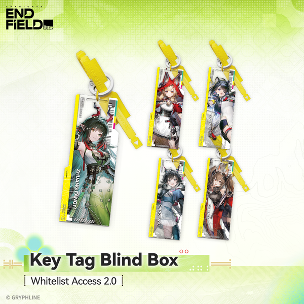 Arknights: Endfield - Key Tag Blind Box - Whitelist Access 2.0