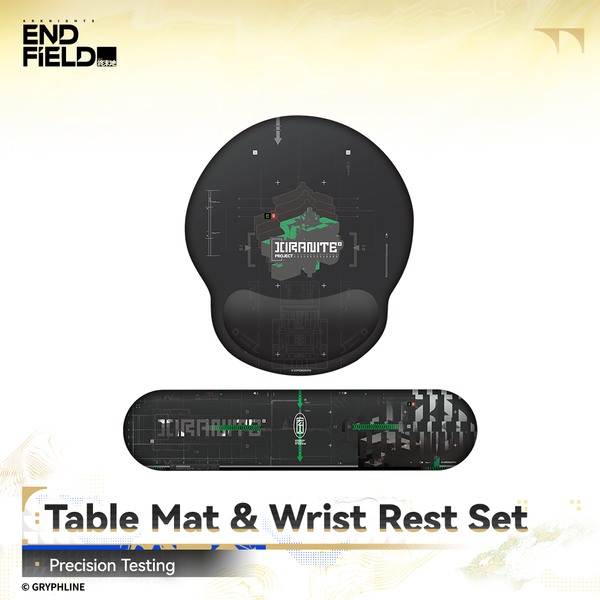Arknights: Endfield - Table Mat & Wrist Rest Set - Precision Testing