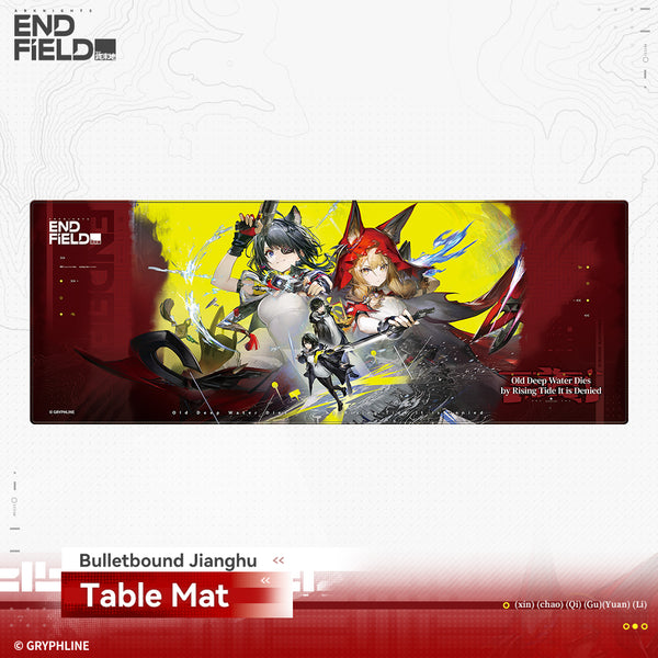 Arknights: Endfield · Table Mat - Bulletbound Jianghu
