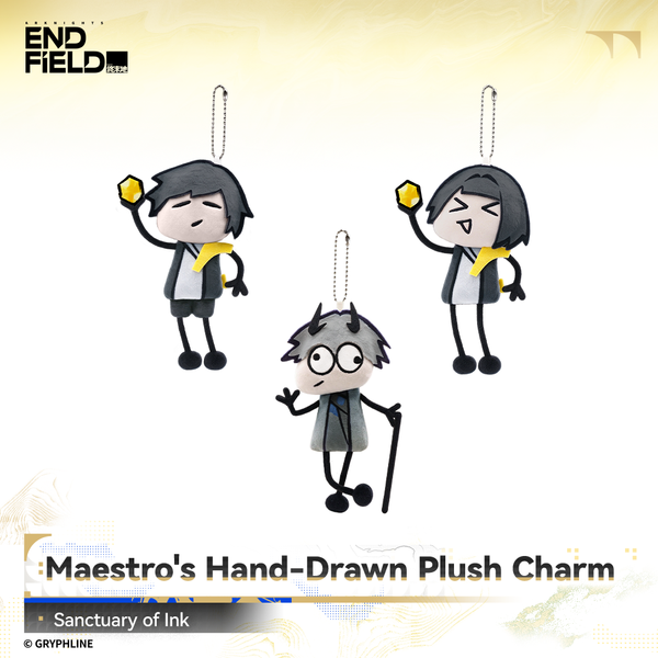 Arknights: Endfield - Maestro's Hand-Drawn Plush Charm - Sanctuary of Ink