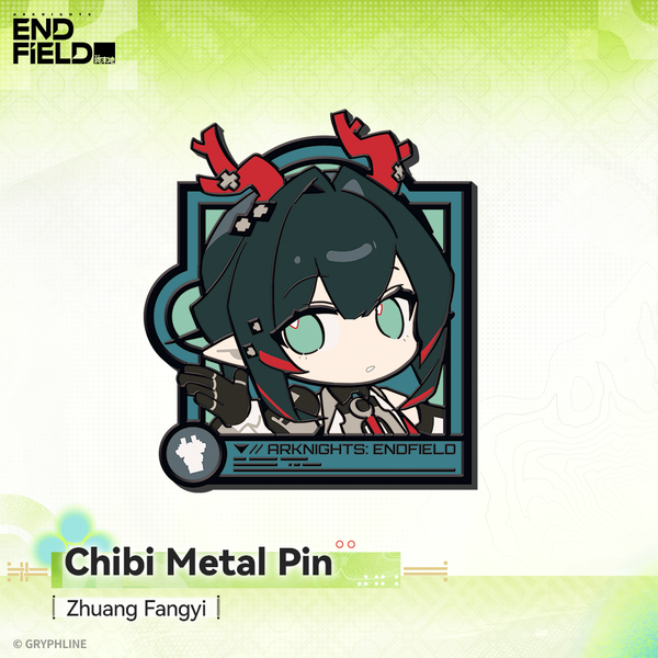 Arknights: Endfield - Chibi Metal Pin - Springwake Pavilion